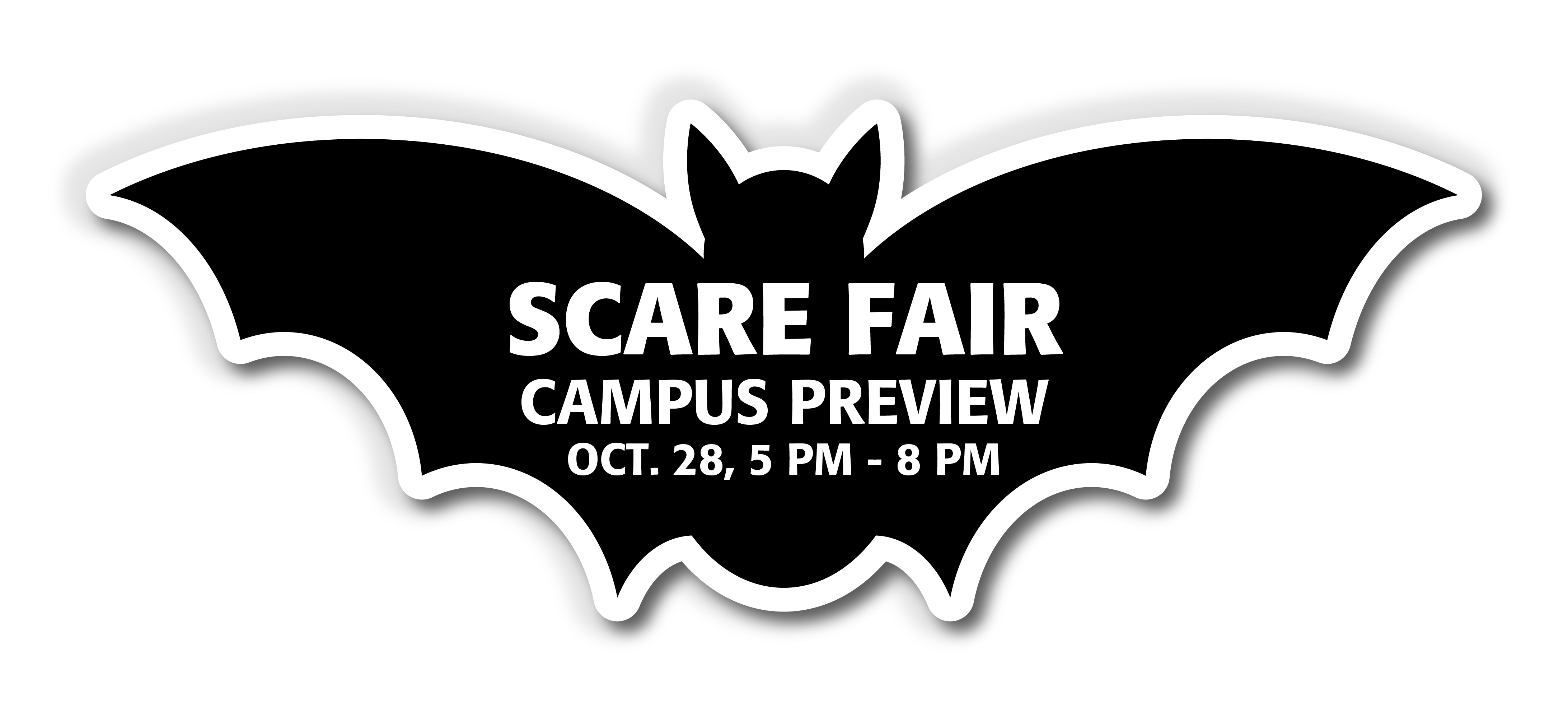 Scare Fair: October 28, 5 PM - 8 PM